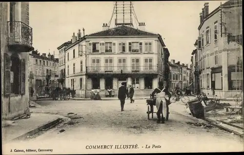 Ak Commercy Meuse, La Poste