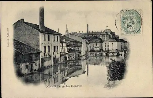 Ak Commercy Meuse, Les Tanneries