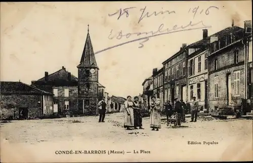 Ak Condé en Barrois Meuse, La Place