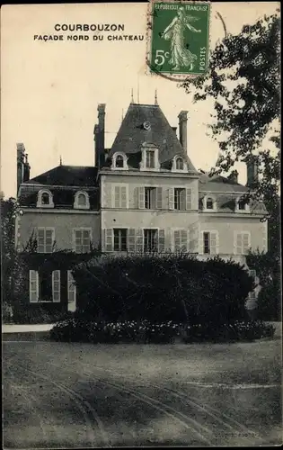 Ak Courbouzon Loir et Cher, Facade Nord du Chateau