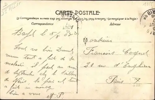Ak Saint Pourcain sus Sioule Allier,  Minoterie, Vue générale