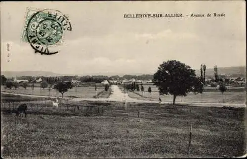 Ak Bellerive sur Allier, Avenue de Russie