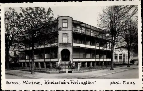 Ak Ostseebad Graal Müritz, Kinderheim Ferienglück
