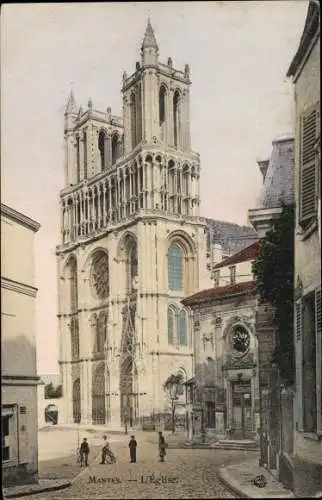 Ak Mantes Yvelines, L'Église