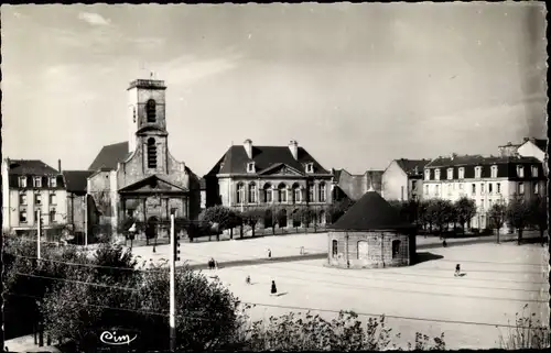 Ak Longwy Haut Meurthe et Moselle, La Place