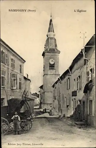 Ak Sampigny Meuse, L'Église