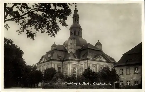 Ak Jelenia Góra Hirschberg Riesengebirge Schlesien, Gnadenkirche