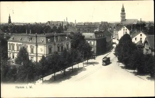 Ak Hamm in Westfalen, Stadtbild