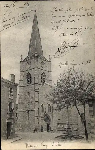 Ak Usson en Forez Loire, L'Église