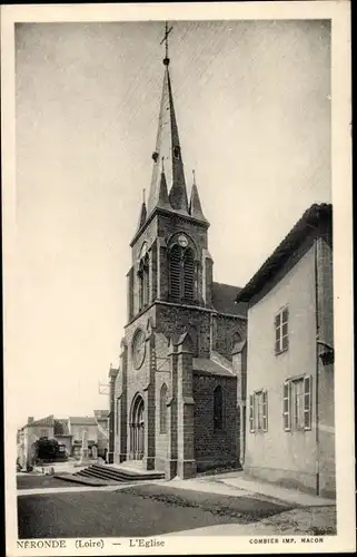 Ak Néronde Loire, L'Église