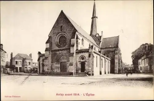 Ak Anizy Aisne, L'Eglise