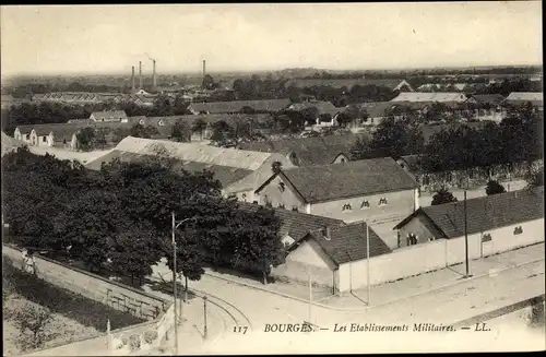 Ak Bourges Cher, Les Etablissements Militaires