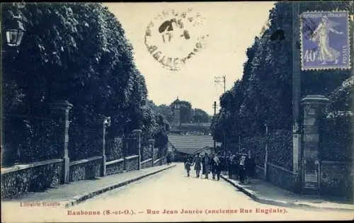 Ak Eaubonne Val d’Oise, Rue Jean Jaures, ancienne Rue Eugenie