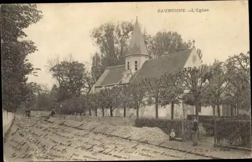 Ak Eaubonne Val d’Oise, L'Eglise