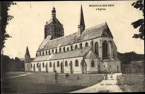 Ak Neuville aux Bois Loiret, L'Église