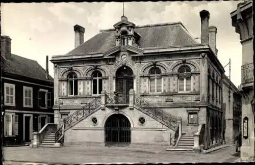 Ak Bruyeres et Montberault Aisne, La Mairie