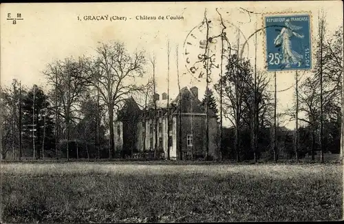 Ak Giracay Cher, Château de Coulon