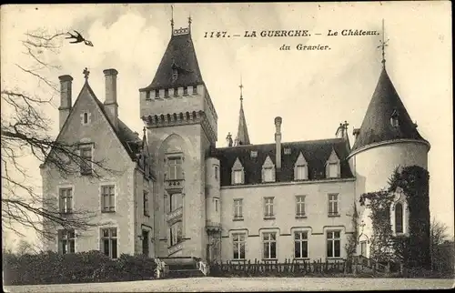 Ak La Guerche Cher, Le Château du Gravier