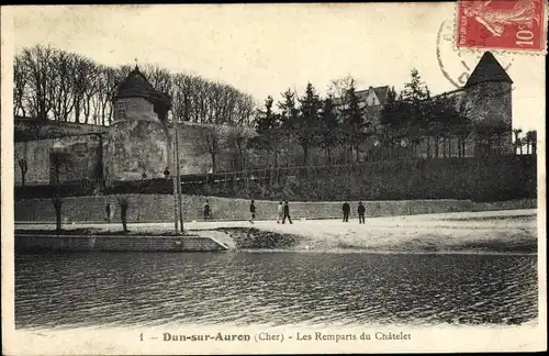 Ak Dun sur Auron Cher, Les Remparts du Chatelet