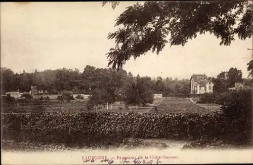 Ak Eaubonne Val d'Oise, Panorama de la Croix Samson