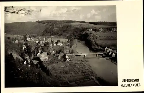 Ak Herchen an der Sieg, Luftbild