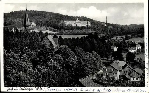 Ak Denklingen im Rheinland, Gesamtansicht