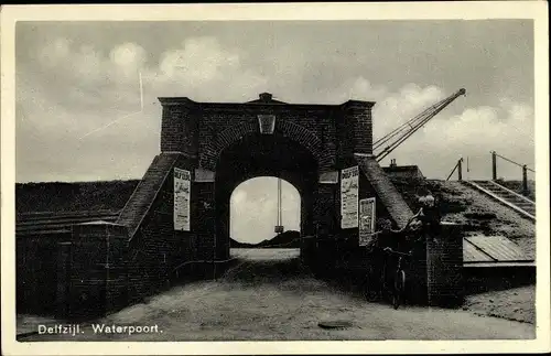 Ak Delfzijl Groningen Niederlande, Waterpoort