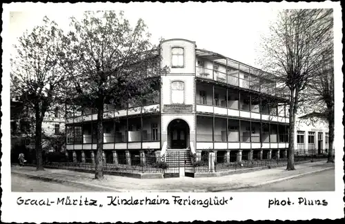 Foto Ak Ostseebad Graal Müritz, Kinderheim Ferienglück