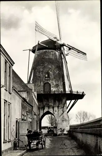 Ak Hollands Molenlandschap, Holländische Windmühle