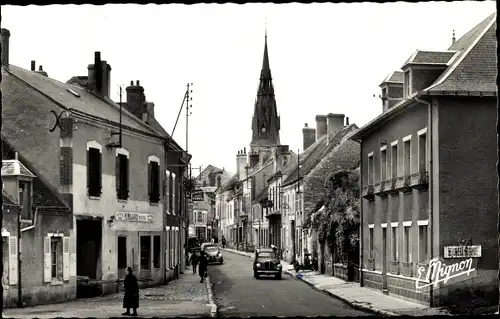 Ak Beaune la Rolande Loiret, Rue Roland