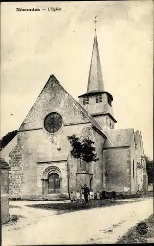 Ak Nerondes Cher, L'Eglise