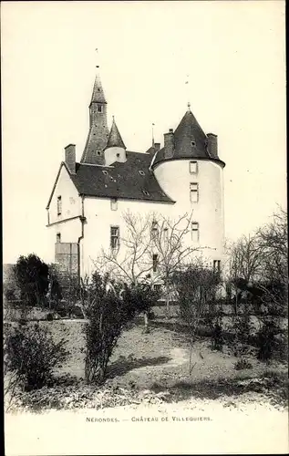 Ak Nerondes Cher, Château de Villequiens