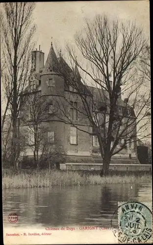 Ak Garigny Cher, Château de Doys