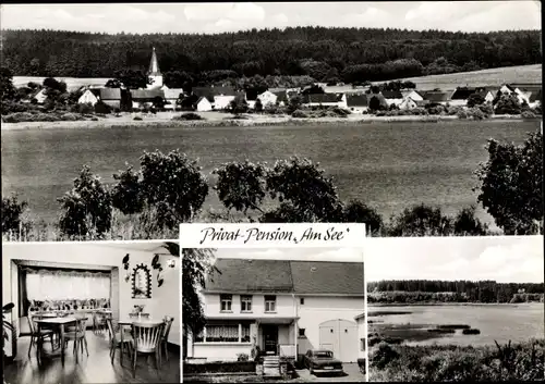 Ak Dreifelden in Rheinland Pfalz, Privatpension Am See, Totale