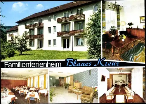 Ak Holzhausen Burbach Westfalen, Ferienheim Blaues Kreuz