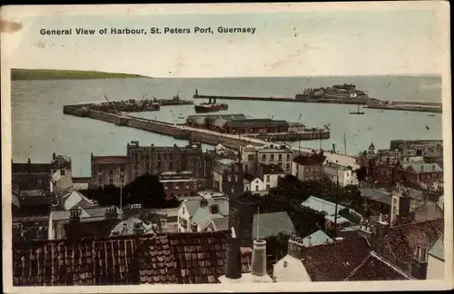 Ak St. Peter Port Guernsey Kanalinseln, Harbour