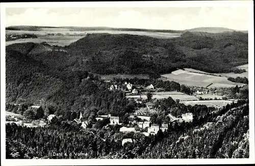 Ak Dahl Hagen in Westfalen Ruhrgebiet, Fliegeraufnahme, Gasthof Eichelnbleck