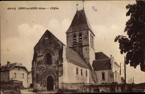 Ak Condé sur Aisne, Eglise