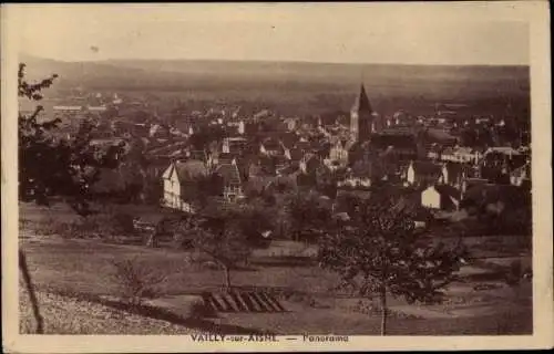 Ak Vailly Aisne, Panorama