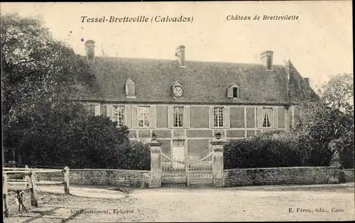 Ak Tessel Bretteville Calvados, Chateau de Brettevilette