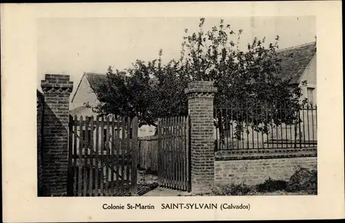 Ak Saint Sylvain Calvados, Colonie St. Martin