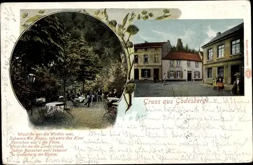 Ak Bad Godesberg Bonn Rhein, Gasthof zum Godesberg