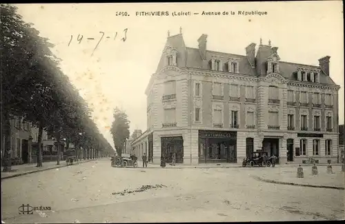 Ak Pithiviers Loire, Avenue de la République