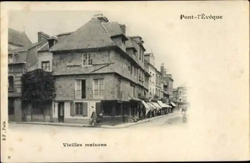 Ak Pont l Eveque Calvados, Vieilles maisons