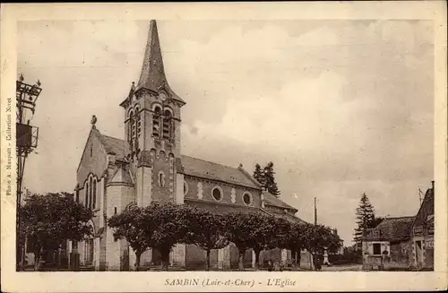 Ak Sambin Loir et Cher, Eglise