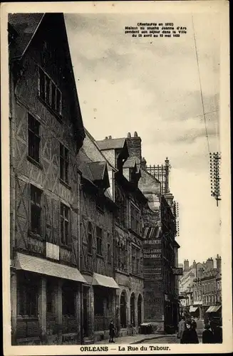 Ak Orléans Loiret, Rue du Tabour