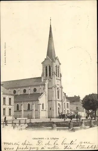 Ak Chaingy Loiret, L'Église