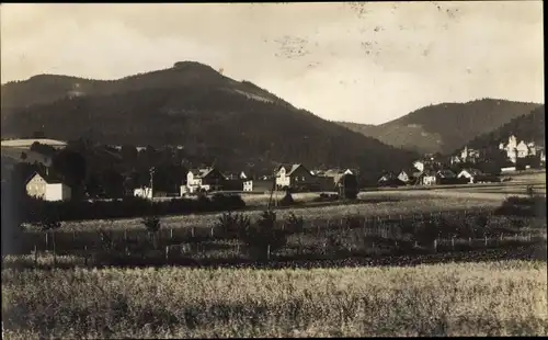 Ak Garnsdorf Saalfeld an der Saale Thüringen, Panorama, Feengrotten