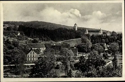 Ak Aschhausen Schöntal Baden Württemberg