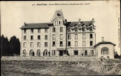 Ak Mont Pilat Loire, Grand Hotel et Station climaterique